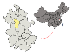 Huainan in Anhui