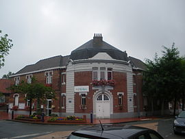 The town hall in Herlies