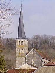 The church in Meuvy, part of Breuvannes-en-Bassigny