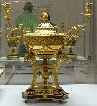 Ormolu tea urn by Boulton & Fothergill