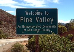 Pine Valley in the Mountain Empire