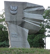 Monument to Polish soldiers in Crostwitz