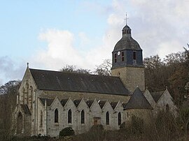 The church of Saint-Germain-d'Auxerre, in Saint-Germain-en-Coglès