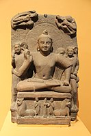 Stone Buddha, c. 1st Century CE, Kushan Period