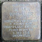 Stolperstein für Salomon Windmüller