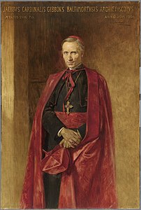 Cardinal James Gibbons (1904), National Portrait Gallery