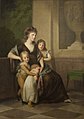 Christiane Amalie von Anhalt-Dessau mit drei ihrer Kinder (1798)