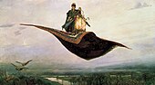 Viktor Vasnetsov, The Flying Carpet, 1890