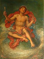 naked child sitting on a globe holding a bow and arrow