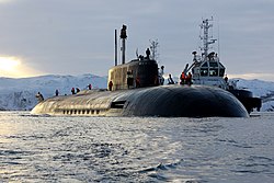 K-266 Orel after completion of its overhaul
