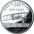 North Carolina state quarter Revers (2001)
