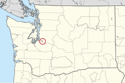 Location of the Muckleshoot Reservation