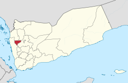Das Gouvernement al-Mahwīt in Jemen