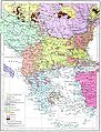 Balkans ethnic map (1881)