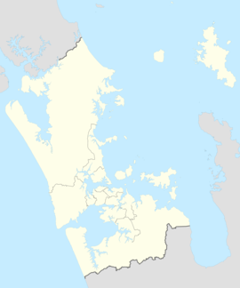 Pūkaki Creek is located in Auckland