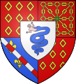 The blason of the Duchy of Montbazon