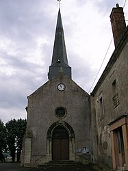 The church in Pernay