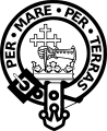 Clan MacDonald crest badge
