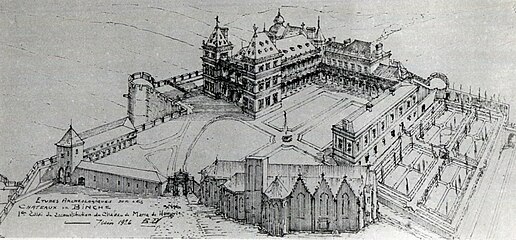 Reconstruction of Binche Palace