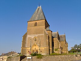 The church in Tannay