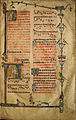 Sherbrooke Missal, folio 1r.