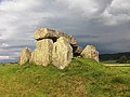 The famous Neolithic passage grave in Luttra, Falbygden, Västergötland, Sweden.
