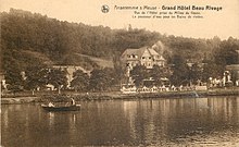 Grand Hotel Beau Rivage, Anseremme (postcard sent in 1929)