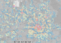 Image 36Population density map (from Greater Manchester)