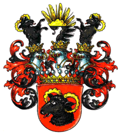 Wappen der Grafen von Haugwitz im Schlesischen Wappenbuch