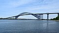 The Bayonne Bridge, the 6th longest steel arch bridge in the world.