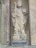 Statue of Bishop Godehard