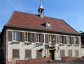 The town hall in Issenheim