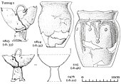 Kokel culture iron and ceramic vessels