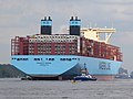 Monaco Maersk of the 2nd generation (2018 in Hamburg)