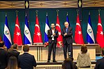 Nayib Bukele with Turkish President Recep Tayyip Erdoğan