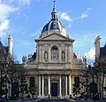 Die Westfassade der Chapelle de la Sorbonne, Paris