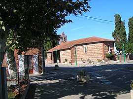 The church in Peyssies