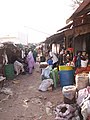 Streets near the port of M'Bour, Senegal
