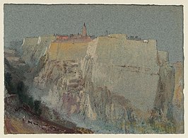 J. M. W. Turner: Citadel of St Esprit, Luxembourg (c. 1839)