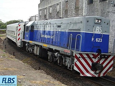 GE U12C, Ferrocarril Belgrano Sur, Argentina