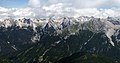 Westliche Karwendel-Hauptkette von der Erlspitze