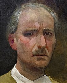 Sef-portrait 1920, Museu Nacional d'Art de Catalunya