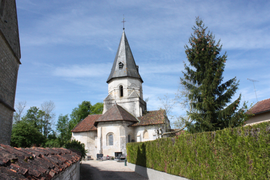The church in La Chaussée-sur-Marne