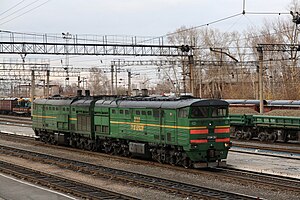 2ТЭ10М-2360 in Tomsk