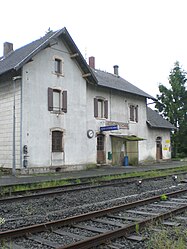 The old railway station in Petit-Rederching