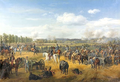Battle of Ostrovno fought during the Russian Campaign 1812.