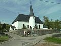 Kirche mit Rundturm in Bebelsheim