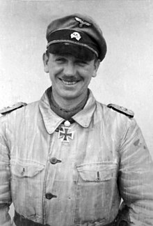 A smiling Meyer in uniform