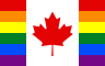 Canada Canadian pride Flag[84][85][86]