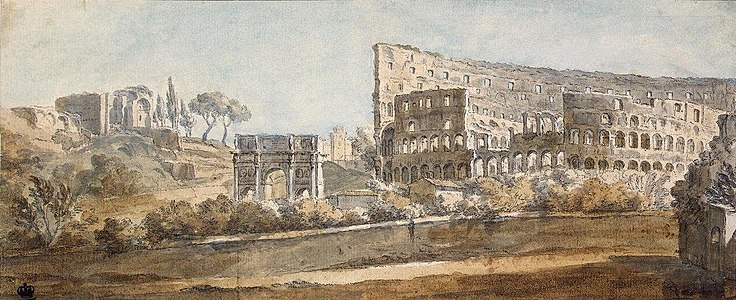 View of the Colosseum in Rome (between 1750 and 1755), Hermitage